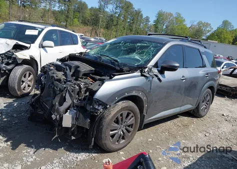 2022 Nissan Pathfinder Sv 4Wd from USA, damaged, VIN 5N1DR3BC9NC208346